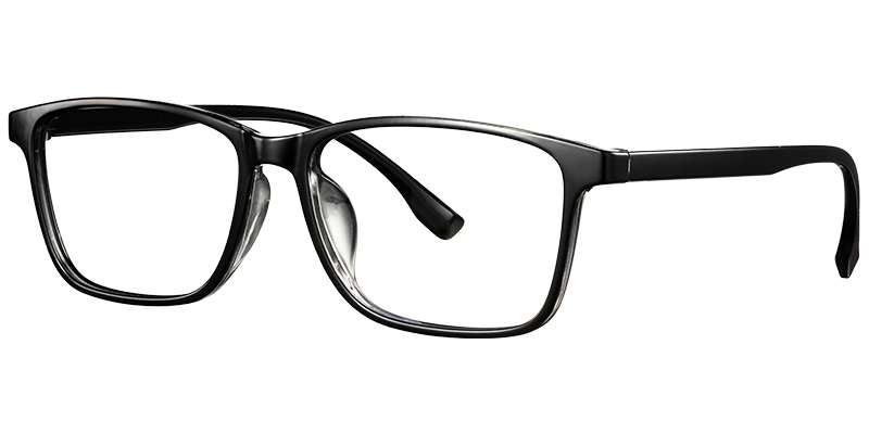 Moneti Eyewear Executive Series Rectangle Eyeglasses - side view