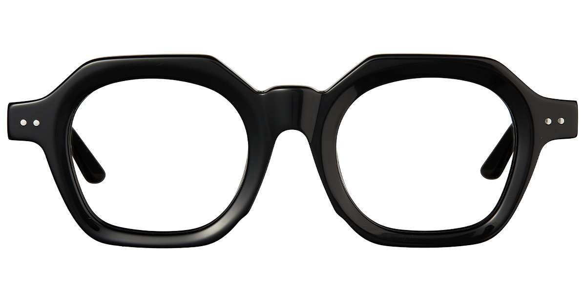 Moneti Eyewear Bold Geometry Geometric Eyeglasses - front view