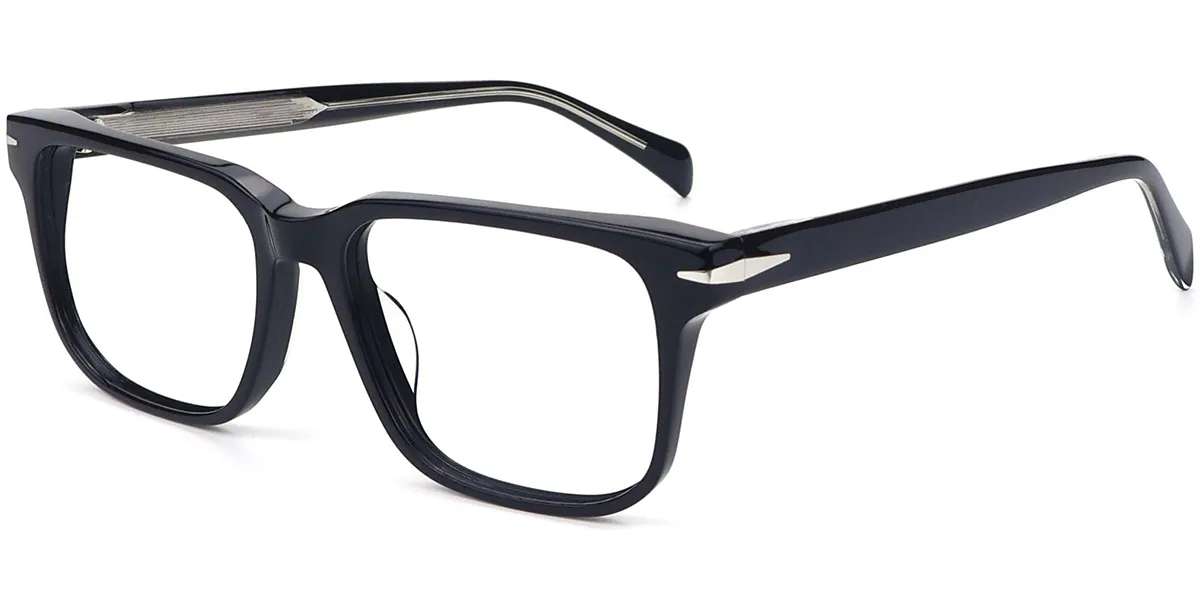 Moneti Eyewear Executive Line Rectangle Eyeglasses - front view