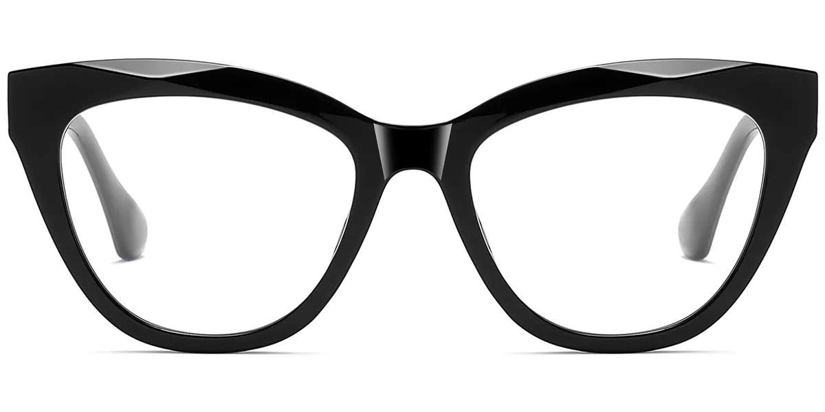 Moneti Eyewear Vintage Glamour Cat-Eye Eyeglasses - side view