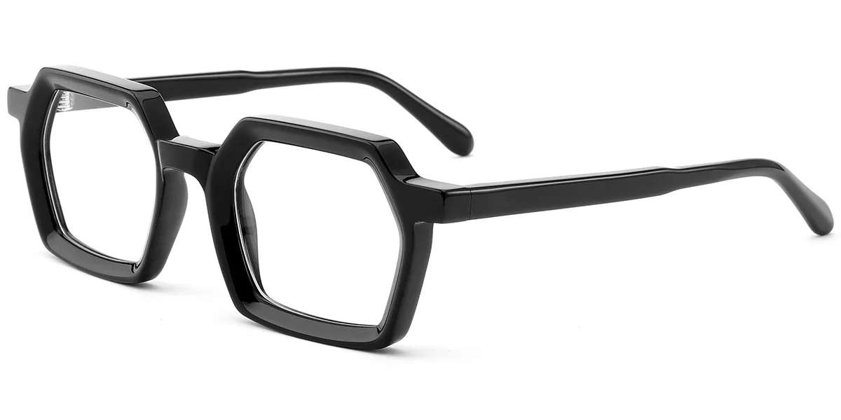 Moneti Eyewear Urban Edge Square Eyeglasses - front view