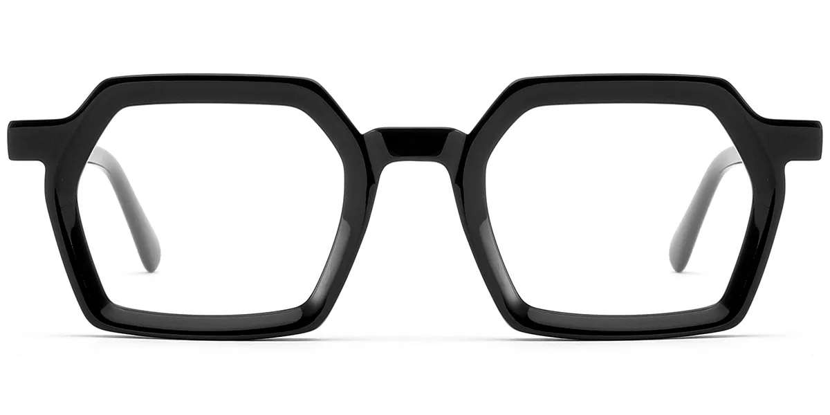 Moneti Eyewear Urban Edge Square Eyeglasses - side view