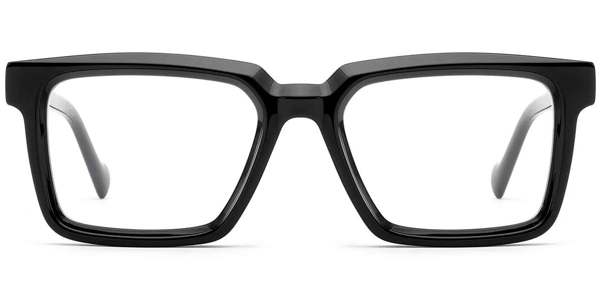 Moneti Eyewear Urban Edge Square Eyeglasses - side view