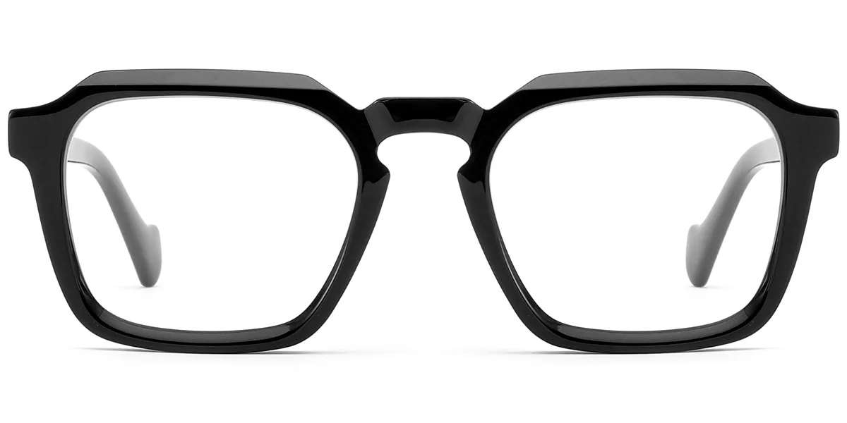 Moneti Eyewear Urban Edge Square Eyeglasses - side view