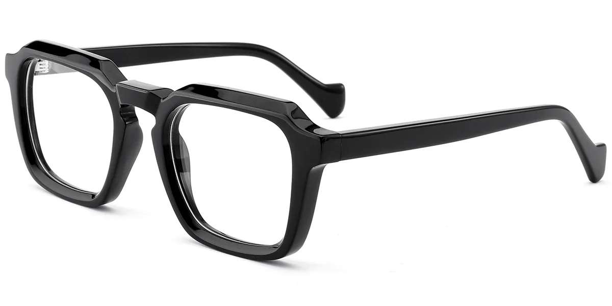 Moneti Eyewear Urban Edge Square Eyeglasses - angle view