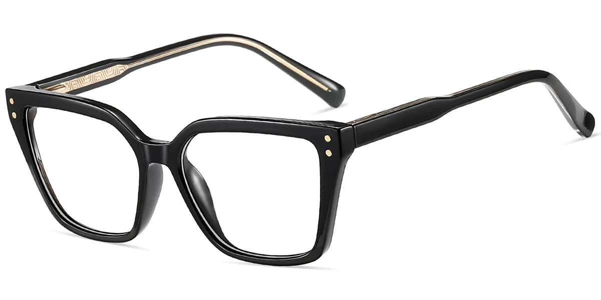 Moneti Eyewear Urban Edge Square Eyeglasses - front view