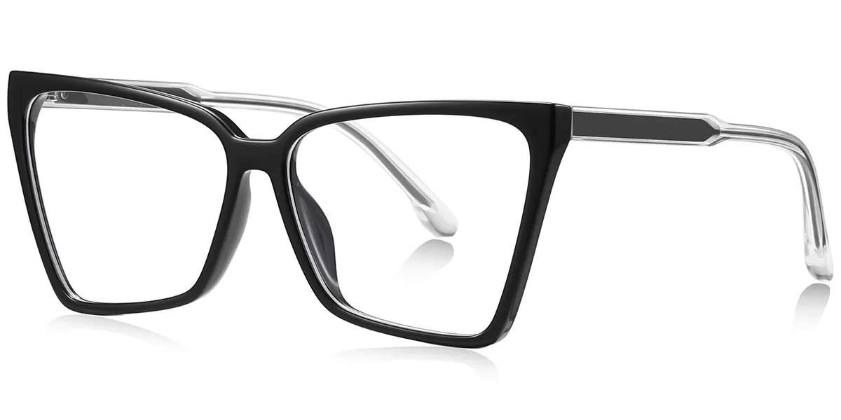 Moneti Eyewear Urban Edge Square Eyeglasses - front view