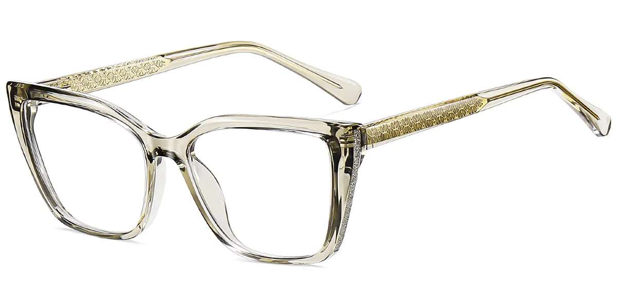Moneti Eyewear Urban Edge Square Eyeglasses - side view