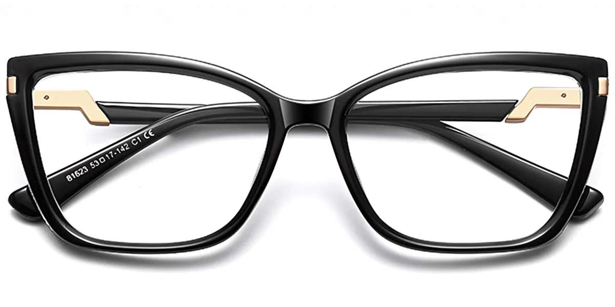 Moneti Eyewear Urban Edge Square Eyeglasses - front view
