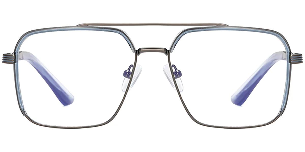 Moneti Eyewear - Sky Legend Aviator - eyeglasses - Translucent Blue - alternate view