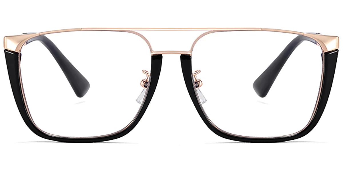Moneti Eyewear - Sky Legend Aviator - eyeglasses - Black Gold - alternate view