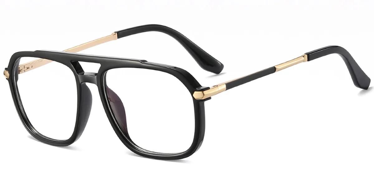 Moneti Eyewear - Sky Legend Aviator - eyeglasses - Bright Black