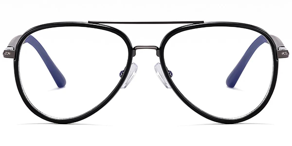 Moneti Eyewear - Sky Legend Aviator - eyeglasses - Matte Black