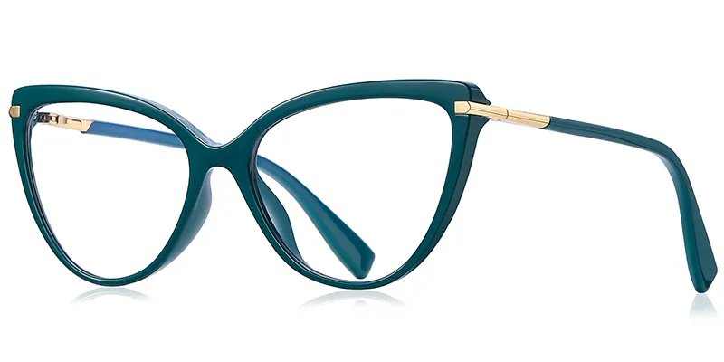 Moneti Eyewear Vintage Glamour Cat-Eye Eyeglasses - front view