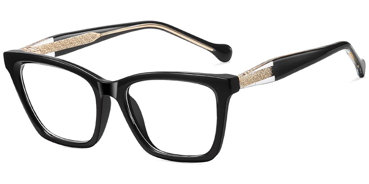 Moneti Eyewear Urban Edge Square Eyeglasses - front view
