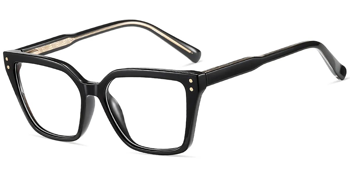 Moneti Eyewear Urban Edge Square Eyeglasses - front view