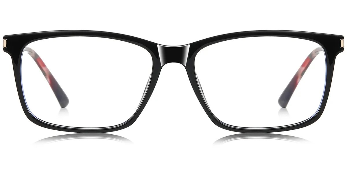 Moneti Eyewear Executive Line Rectangle Eyeglasses - front view