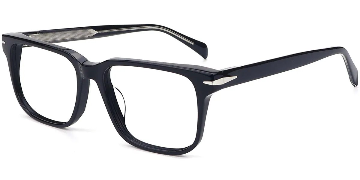 Moneti Eyewear Executive Line Rectangle Eyeglasses - front view
