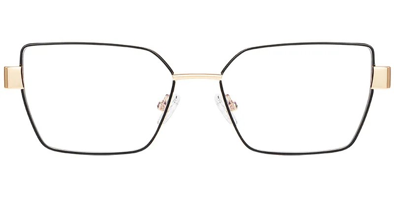 Moneti Eyewear Executive Line Rectangle Eyeglasses - front view